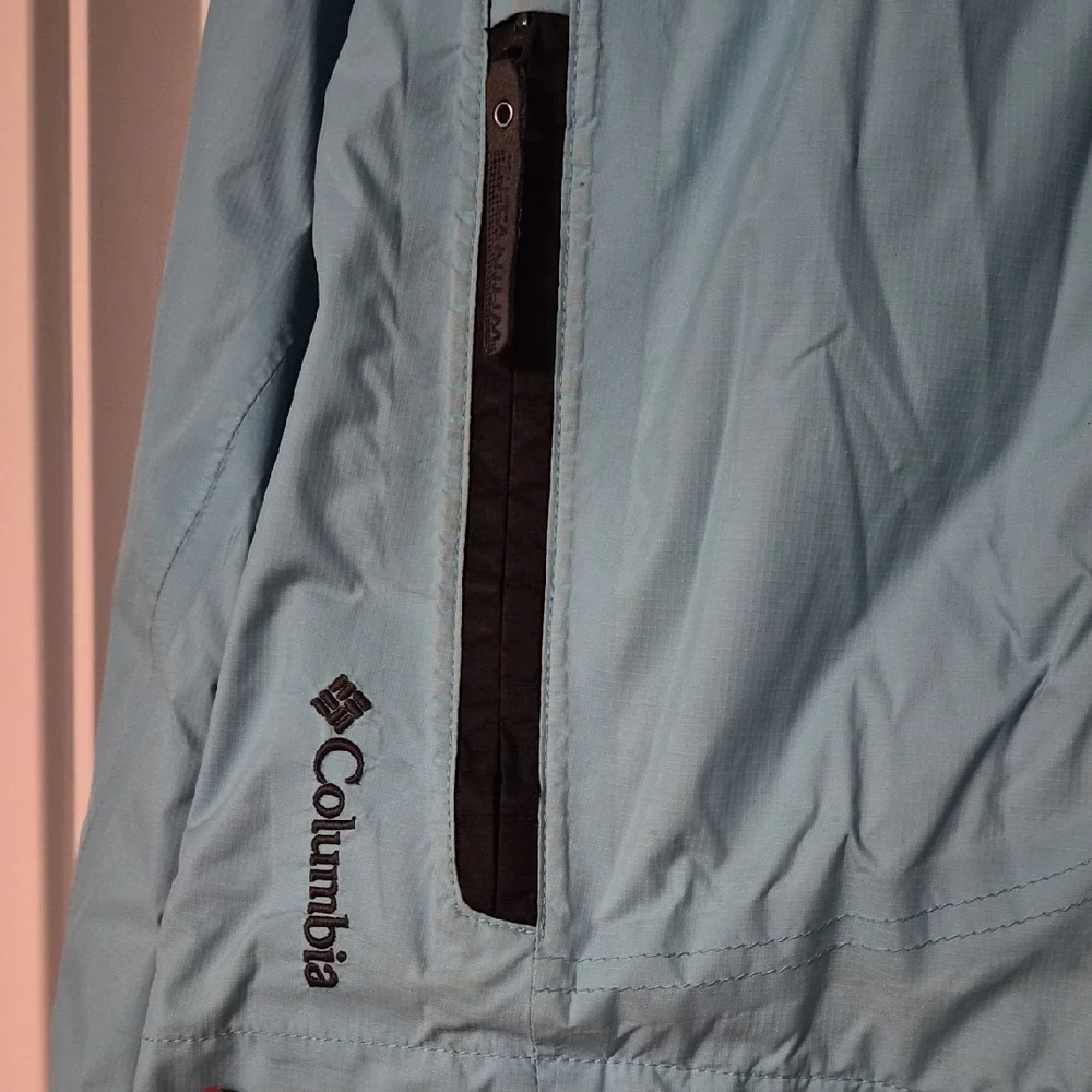 Columbia Sky Blue Hooded Jacket - Picture 3 of 5
